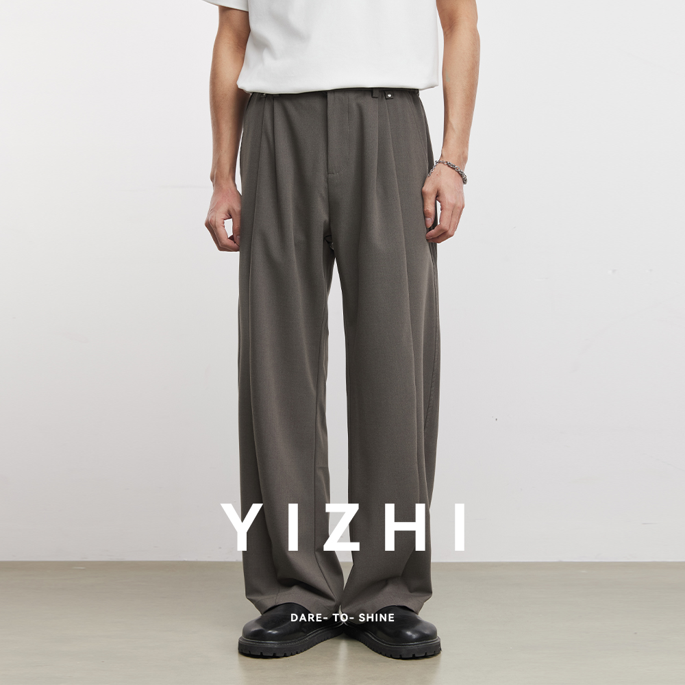 Men'S Formal Wear - 220g Gewebte Stoffhose für Herren, Frühjahr