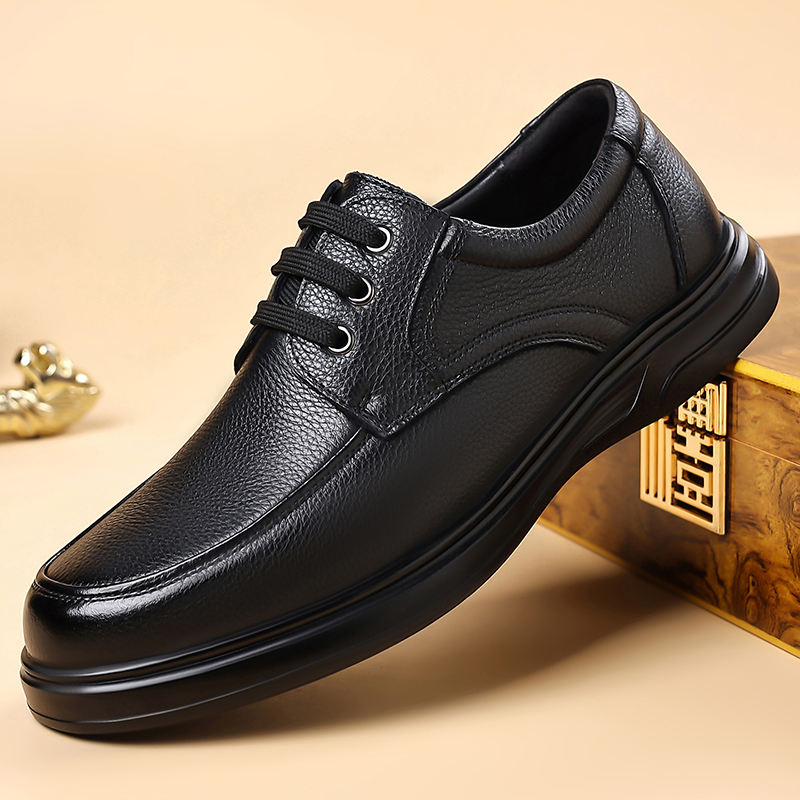 Formal Men Daily Wear Footwear - Herren-Lederschuhe mit Schnürung, Oxford-Schuhe, rutschfeste Sohle,
