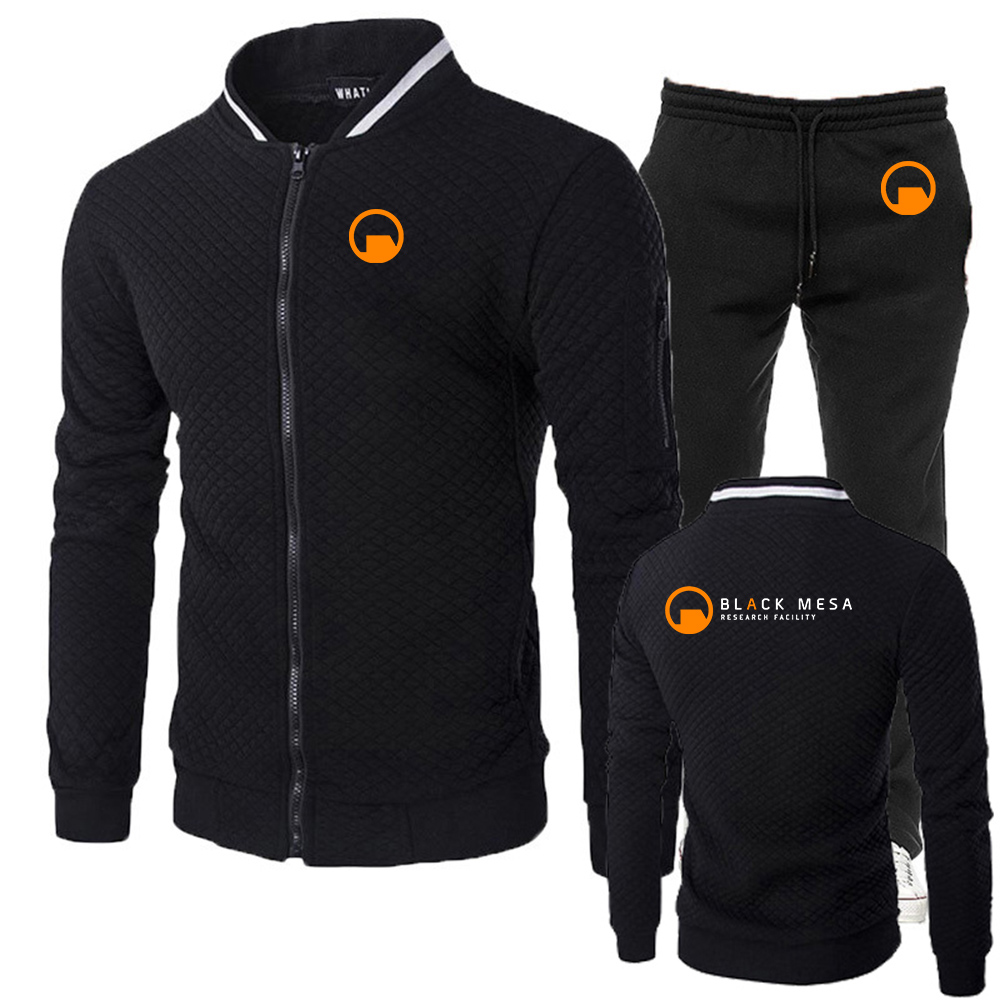 Slim Fit Suit Set - Black Mesa Research Facility Neuer Slim-Fit-Anzug