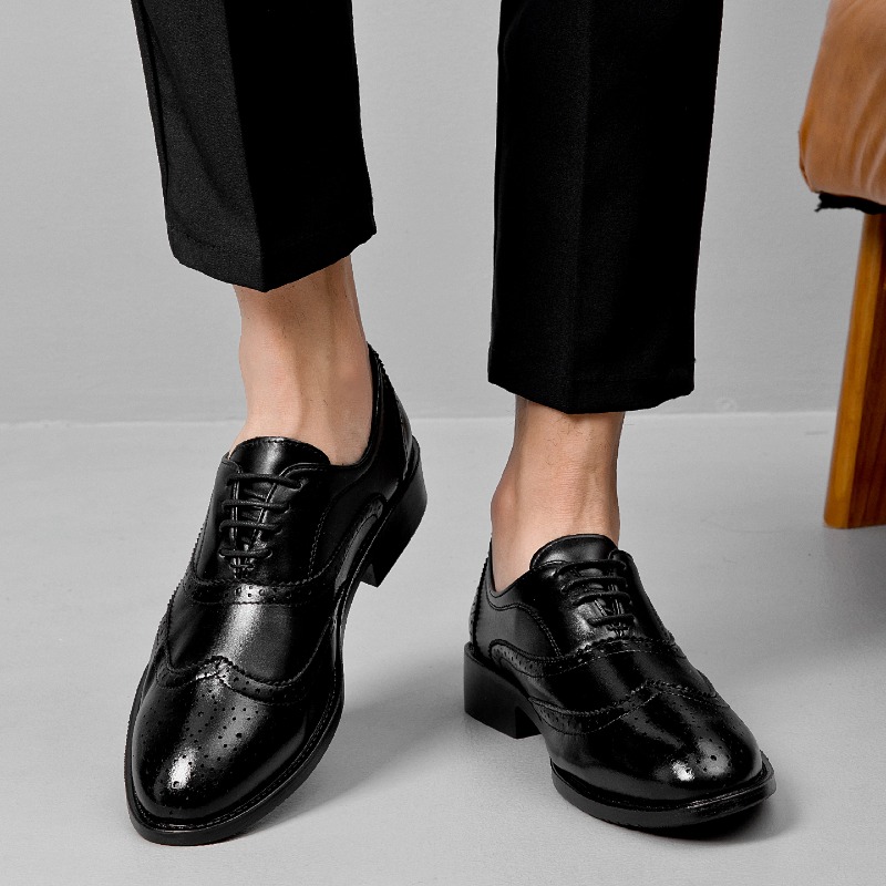 Men Formal Wear In Summer - Formelle Lederschuhe Klassischer Herrenstil Slip-on Loafer