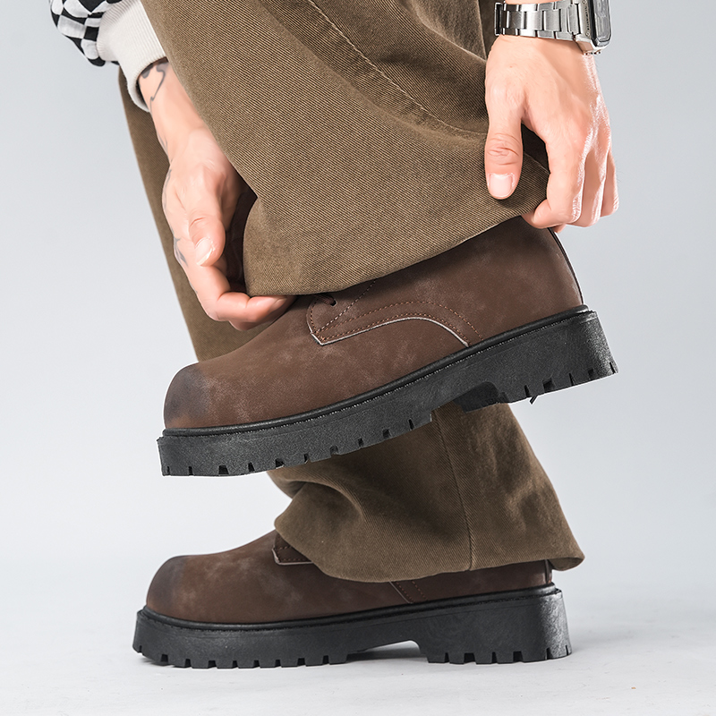 Formal Men Daily Wear Footwear - Niedrig geschnittene Herrenschuhe aus Leder mit