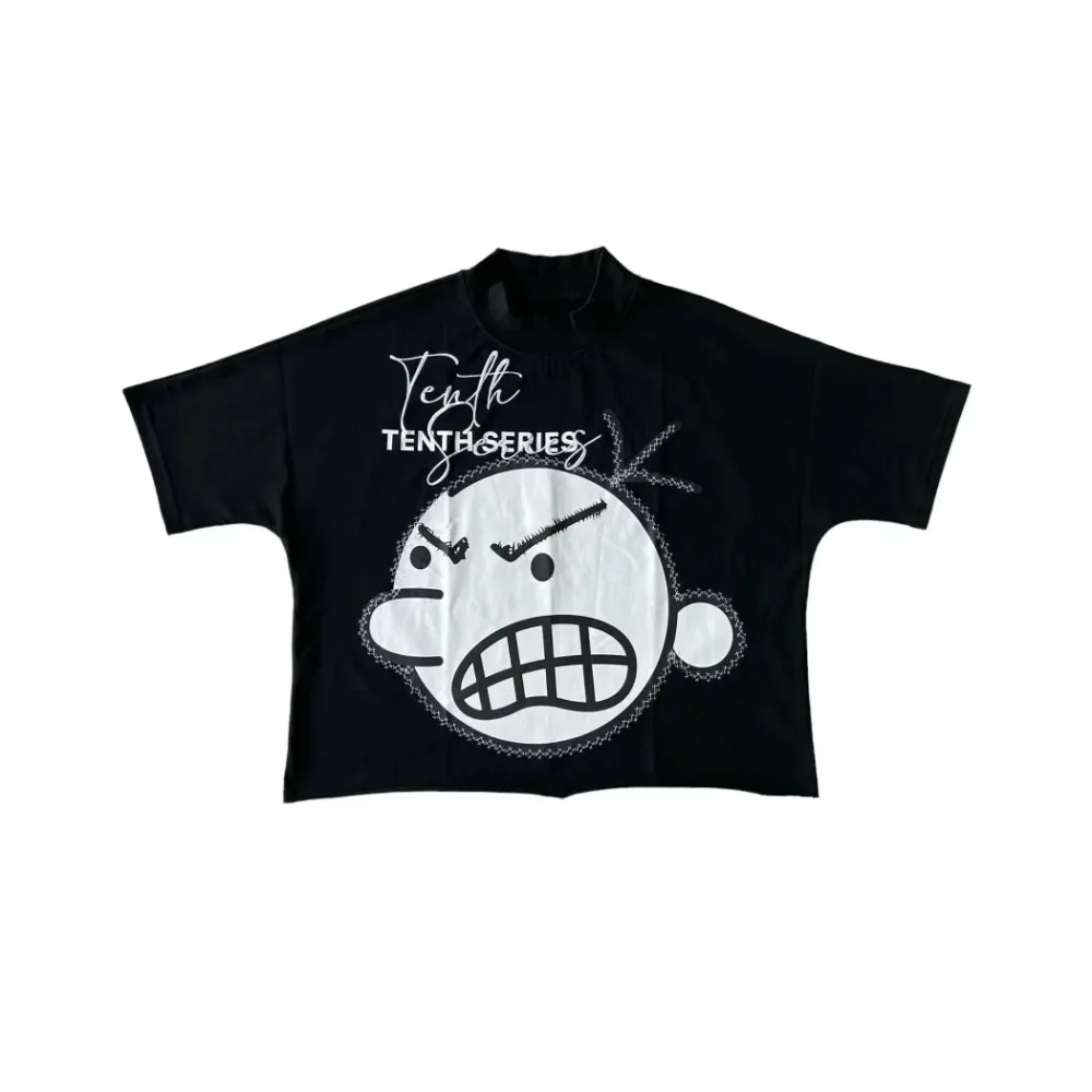 Streetwear schwarzes T-Shirt f – Men'S Gothic Formal Wear Bewertung und Preis