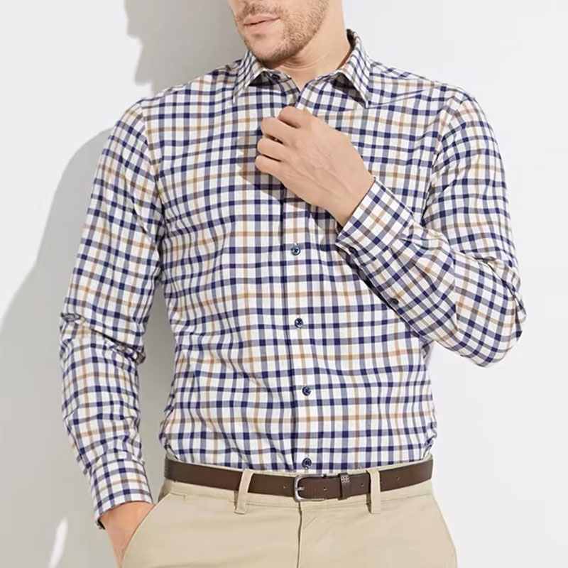 Herren Langarmhemd aus reiner  – Men Formal Wear In Summer Bewertung und Preis