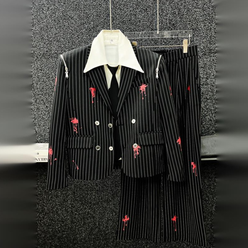 WVGA Frühling Herbst Herren Fo – Men'S Gothic Formal Wear Bewertung und Preis
