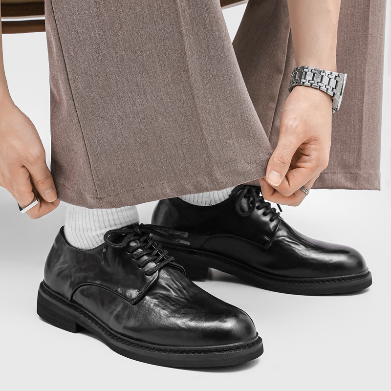 Leichte Luxus-Plissee-Derby-Sc – Formal Wear Men H&M Bewertung und Preis