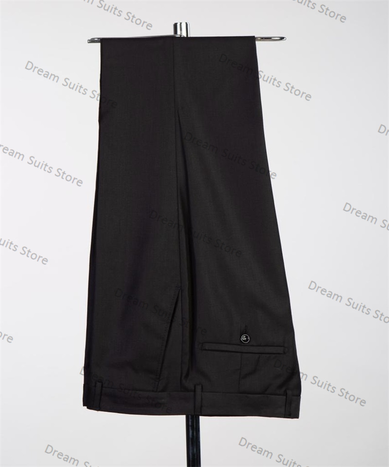 Schwarzes Herrenanzug-Set, 2-t – Men Formal Wear With Coat Bewertung und Preis