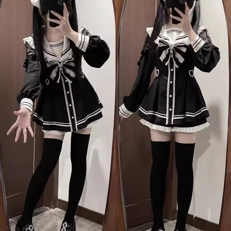 Mädchen Jirai Kei Cosplay Klei – Slim Fit Suit Set Bewertung und Preis