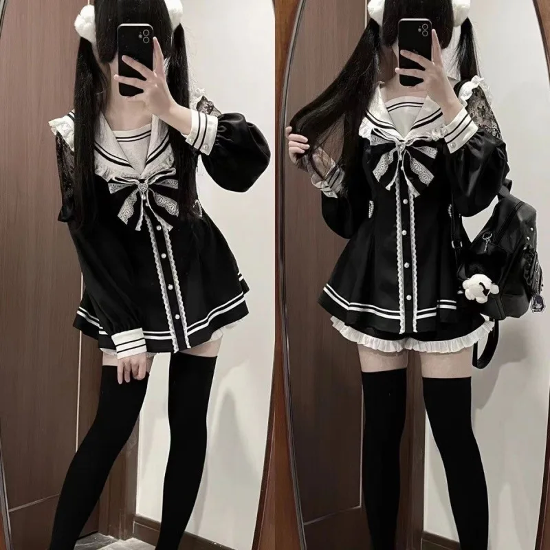 Mädchen Jirai Kei Cosplay Klei – Slim Fit Suit Set Bewertung und Preis