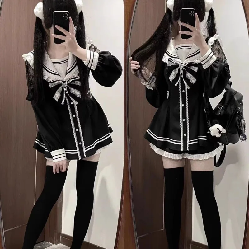 Mädchen Jirai Kei Cosplay Klei – Slim Fit Suit Set Bewertung und Preis