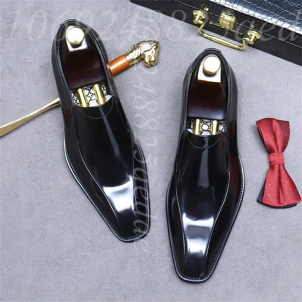 Handgefertigte Vintage Schnürs – Formal Men Daily Wear Footwear Bewertung und Preis