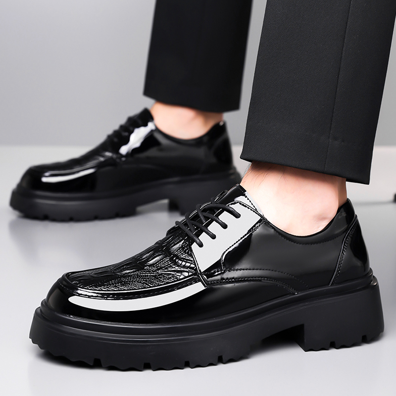 Herren Lederschuhe Frühling Br – Formal Men Daily Wear Footwear Bewertung und Preis