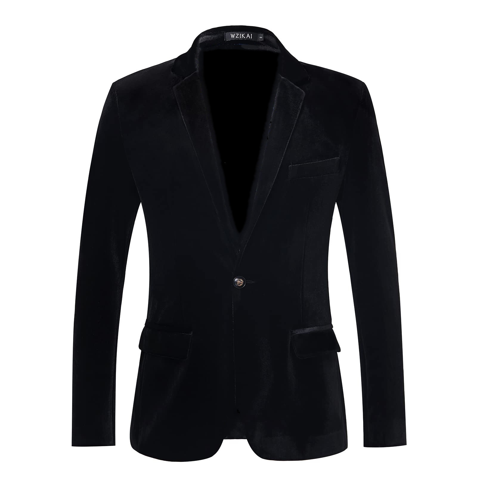 Herren Slim Fit Samt-Blazer fü – Men'S Gothic Formal Wear Bewertung und Preis