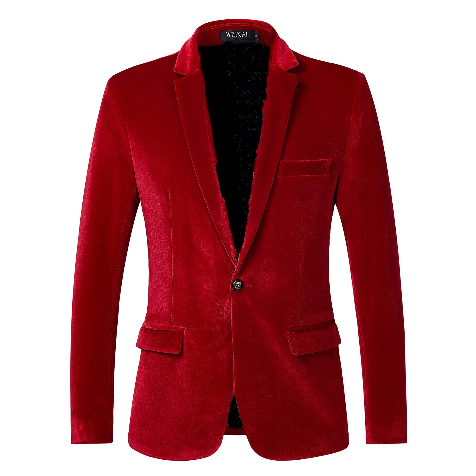 Herren Slim Fit Samt-Blazer fü – Men'S Gothic Formal Wear Bewertung und Preis