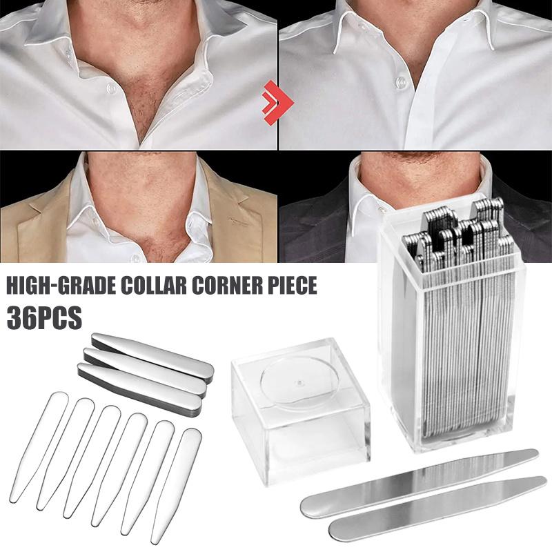 36 Stück Edelstahl-Hemdkragens – Collar Stay Metal Bewertung und Preis