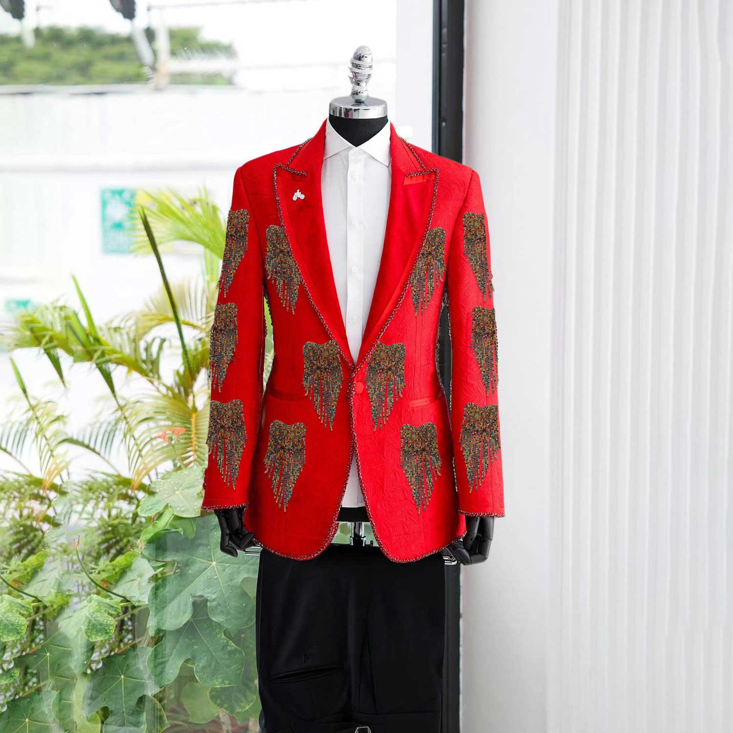 Mode Hochzeit Männer Anzug Kri – Men Formal Wear With Coat Bewertung und Preis