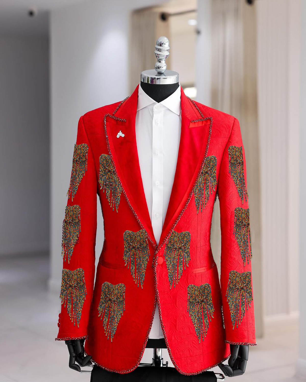 Mode Hochzeit Männer Anzug Kri – Men Formal Wear With Coat Bewertung und Preis