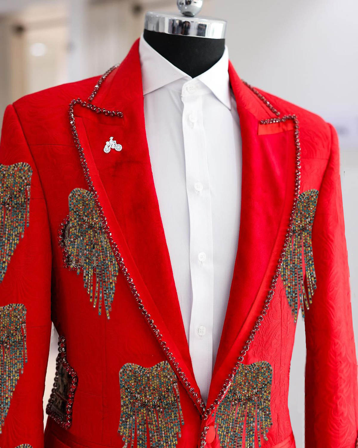 Mode Hochzeit Männer Anzug Kri – Men Formal Wear With Coat Bewertung und Preis