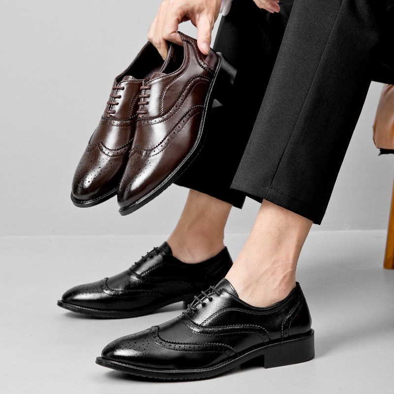 Formelle Lederschuhe Klassisch – Men Formal Wear In Summer Bewertung und Preis
