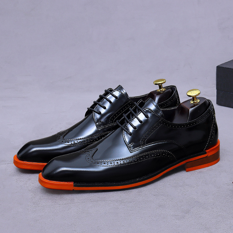 Herren Echtleder Oxfords Niedr – Formal Men Daily Wear Footwear Bewertung und Preis