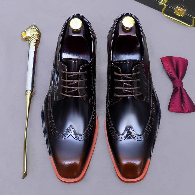 Herren Echtleder Oxfords Niedr – Formal Men Daily Wear Footwear Bewertung und Preis