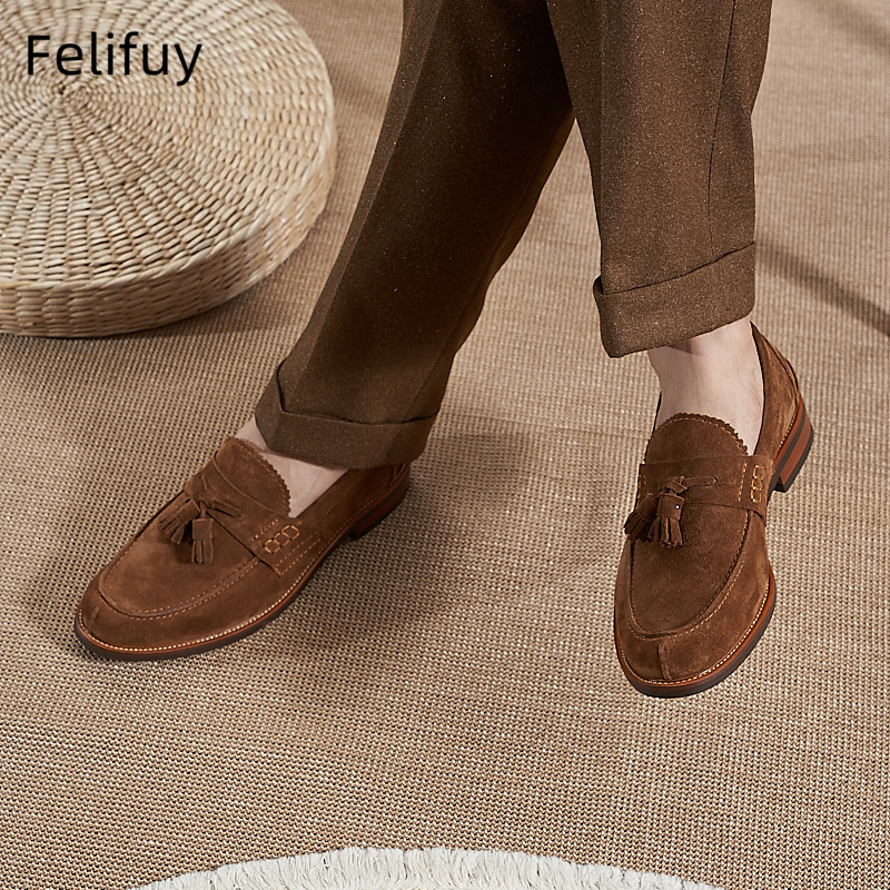 Neue braune Herren-Loafer aus  – Men'S Formal Wear Bewertung und Preis