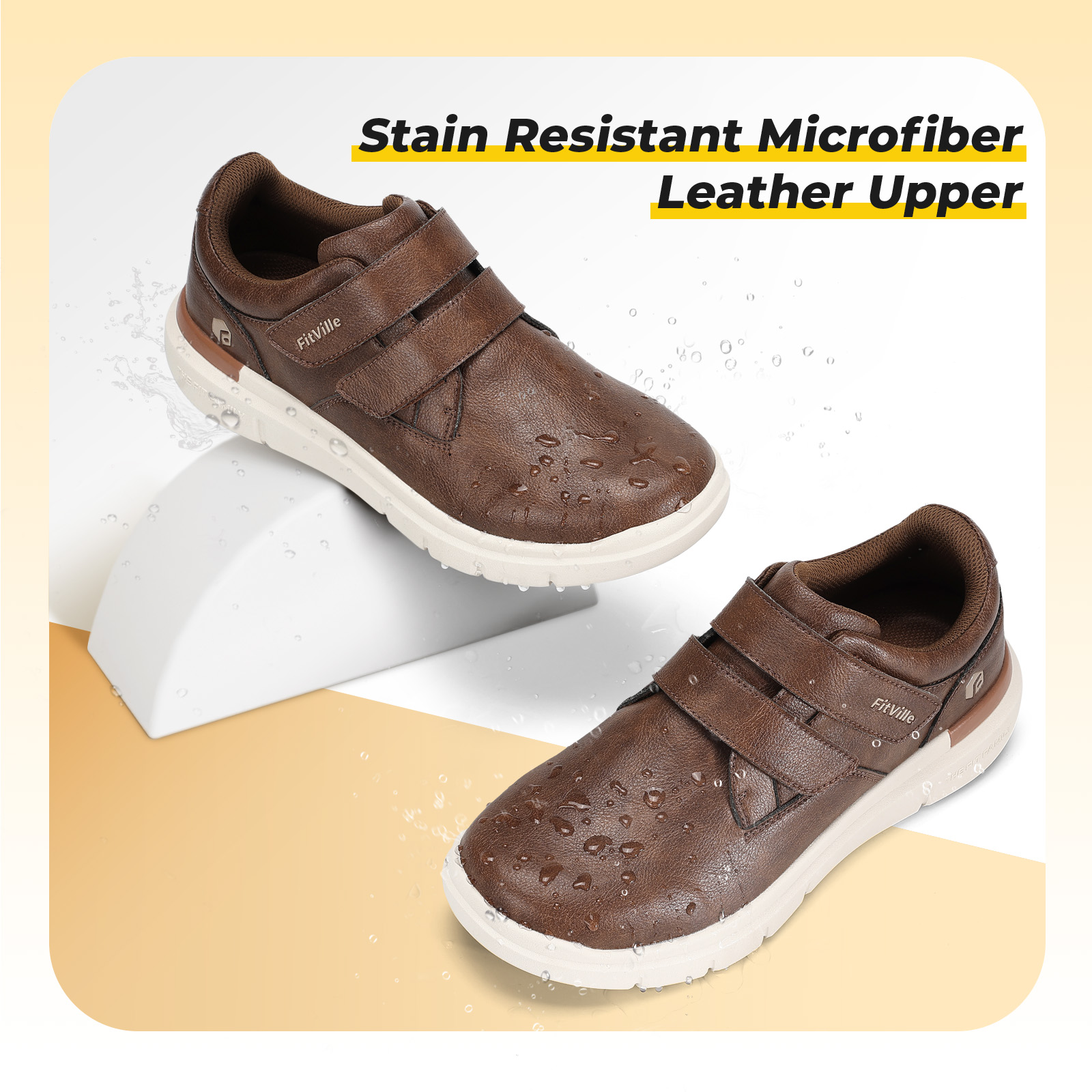 FitVille Weite Diabetiker-Schu – Formal Men Daily Wear Footwear Bewertung und Preis