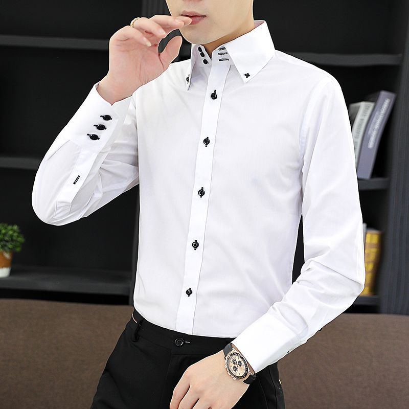 Herren-Chefhemd für Frühling u – Men Formal Wear In Summer Bewertung und Preis