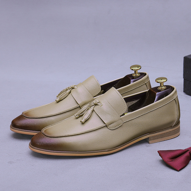 Herren-Loafer aus echtem Leder – Men'S Formal Wear Bewertung und Preis