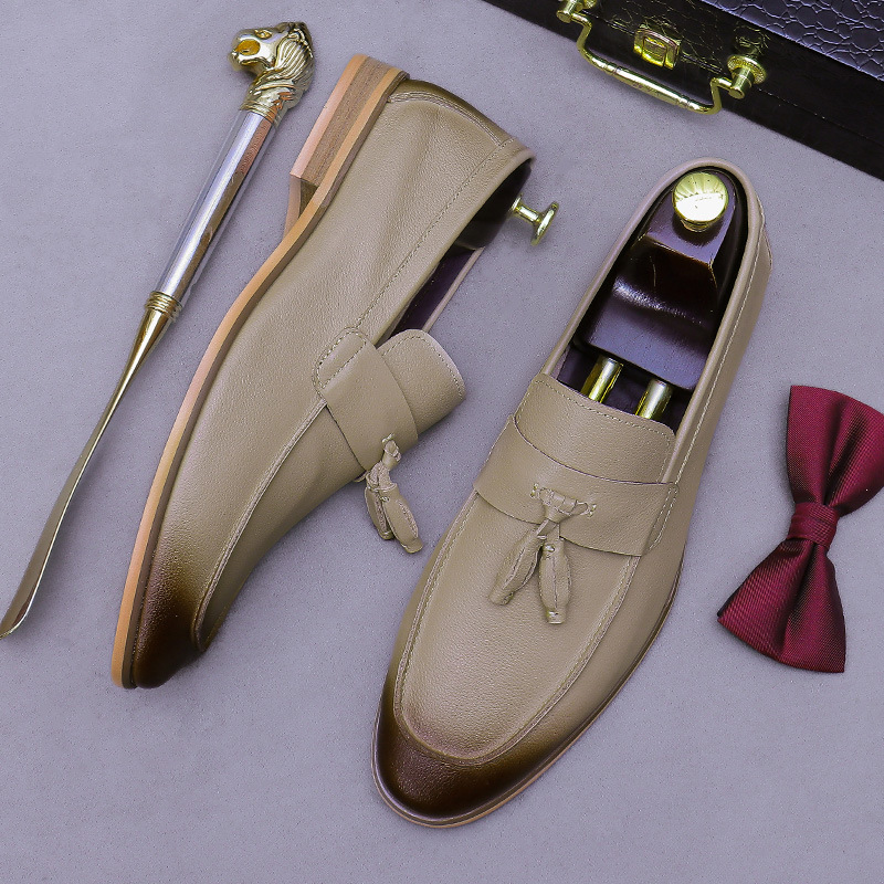 Herren-Loafer aus echtem Leder – Men'S Formal Wear Bewertung und Preis